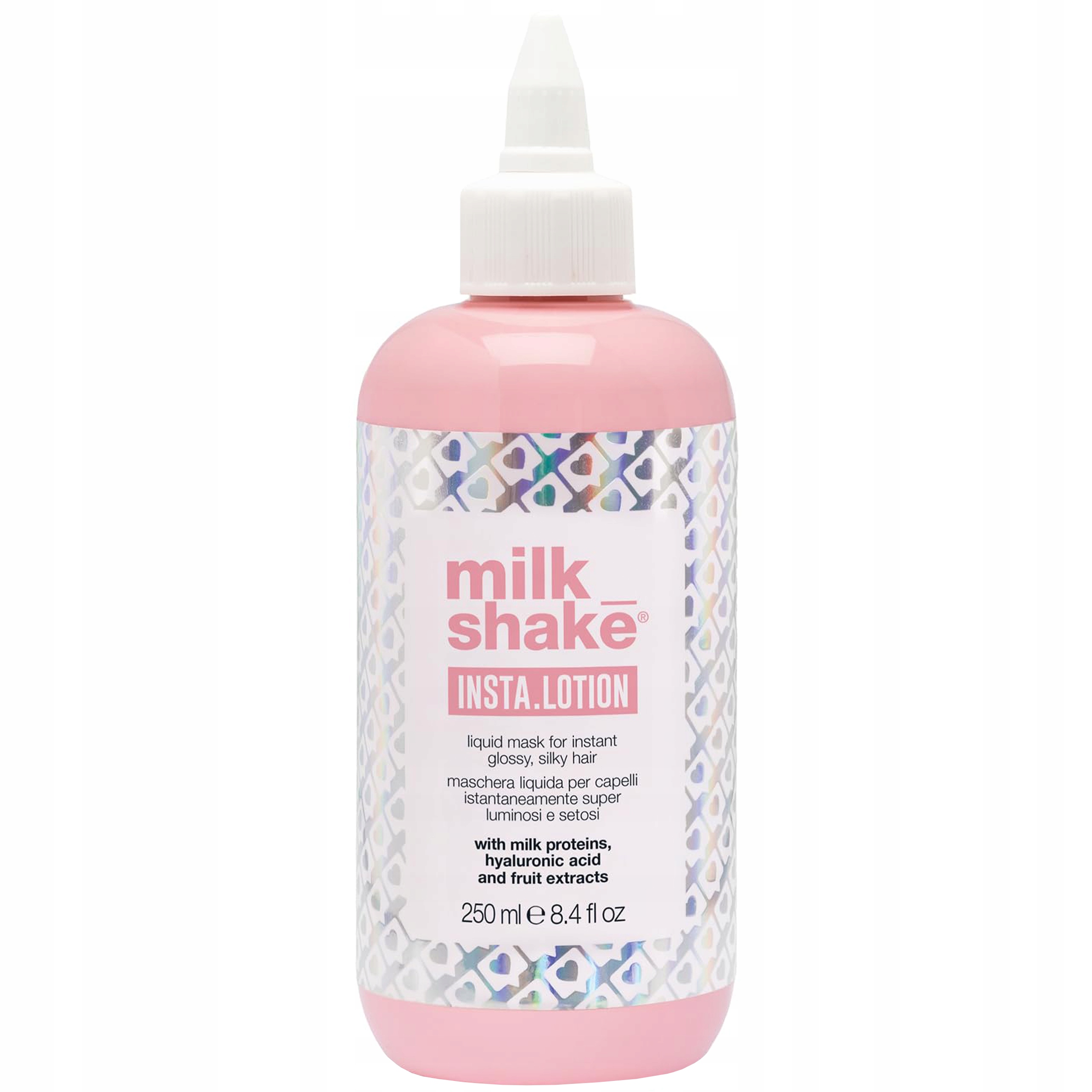 Milk Shake Insta lotion vyhlazující maska s kyselinou hyaluronovou, 250 ml