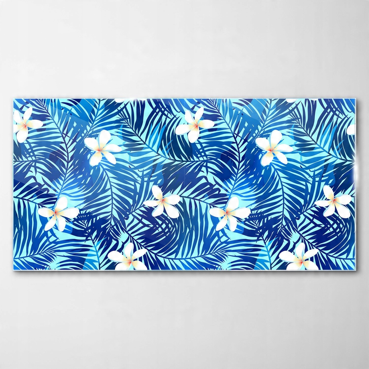 

Obraz Szklany Dekor Plumeria Kwiat Akwarele 140x70