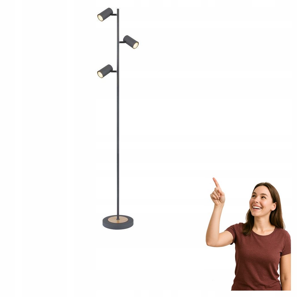 Podlahová lampa Robby 57910SG Globo