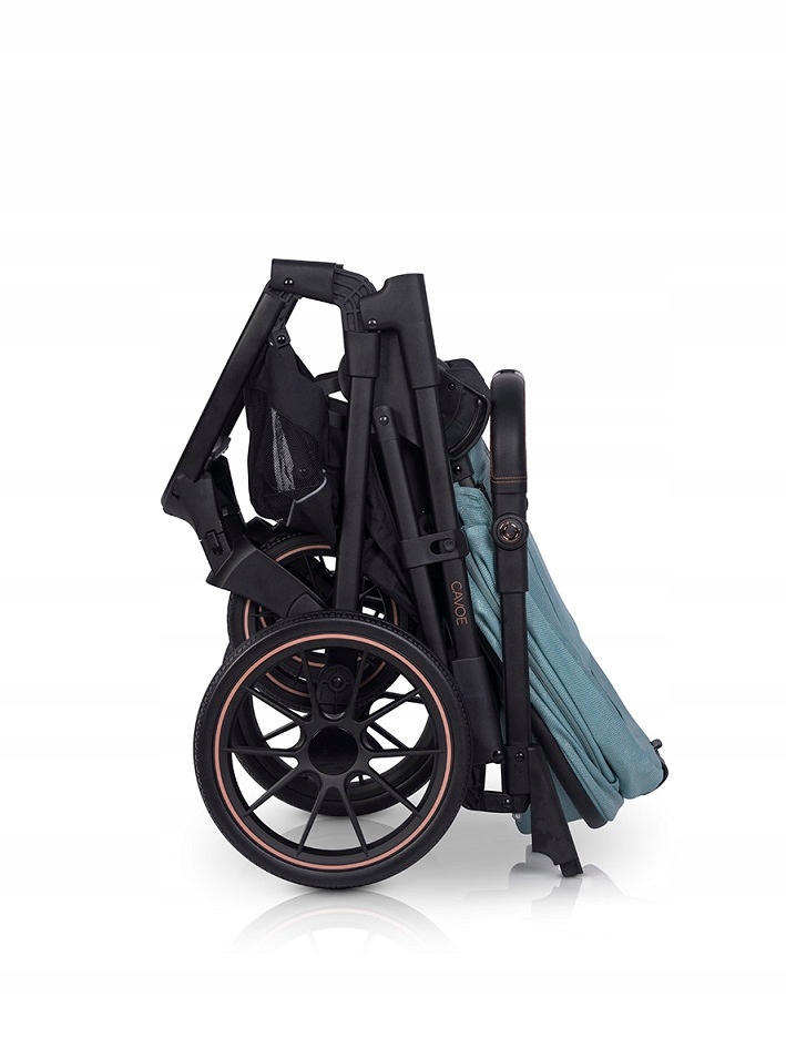 Wózek spacerowy CAVOE! AXO SHINE ! BOHO GREEN Szerokość produktu po złożeniu 57 cm