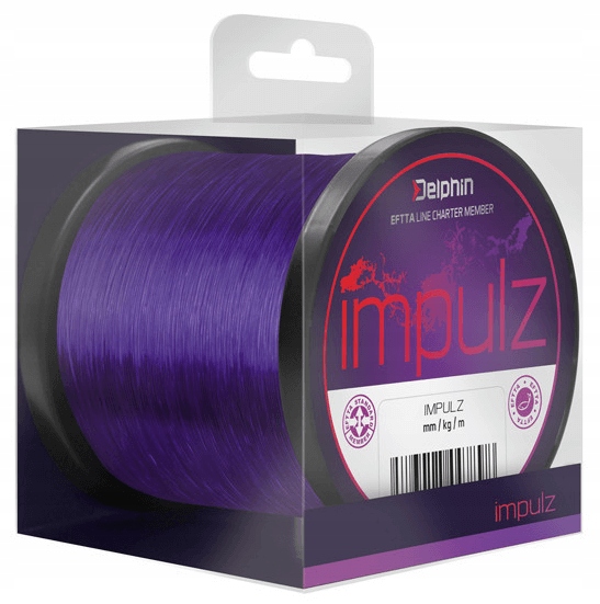 Żyłka karpiowa Delphin Impulz Purpurowa 0,35mm 1100m