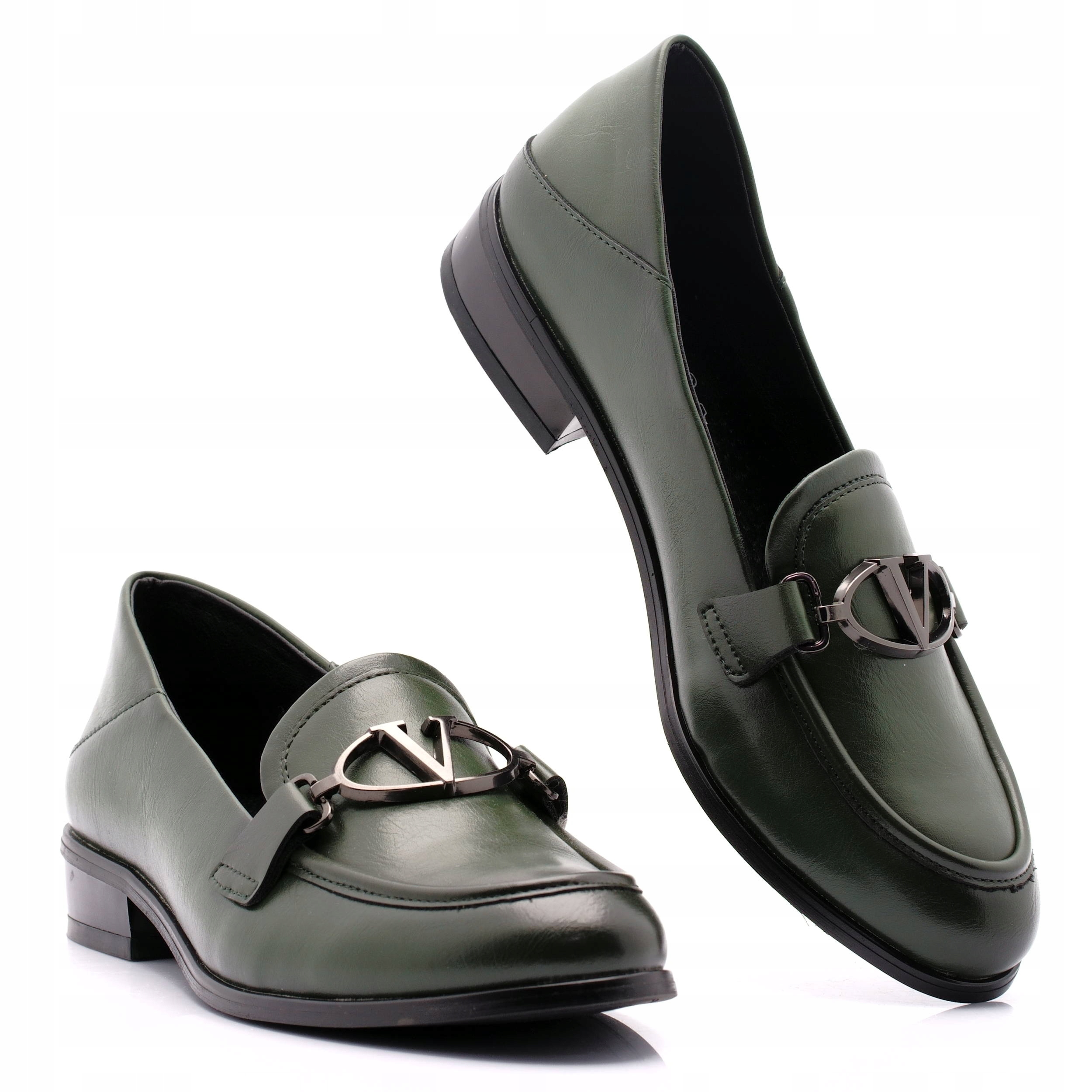 VINCEZA LORDSY DAMSKIE MOKASYNY PÓŁBUTY 10904 38 Płeć kobieta