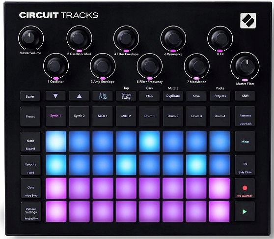 NOVATION CIRCUIT TRACKS NOVSYNTH11 GROOVEBOX EAN (GTIN) 0815301001294
