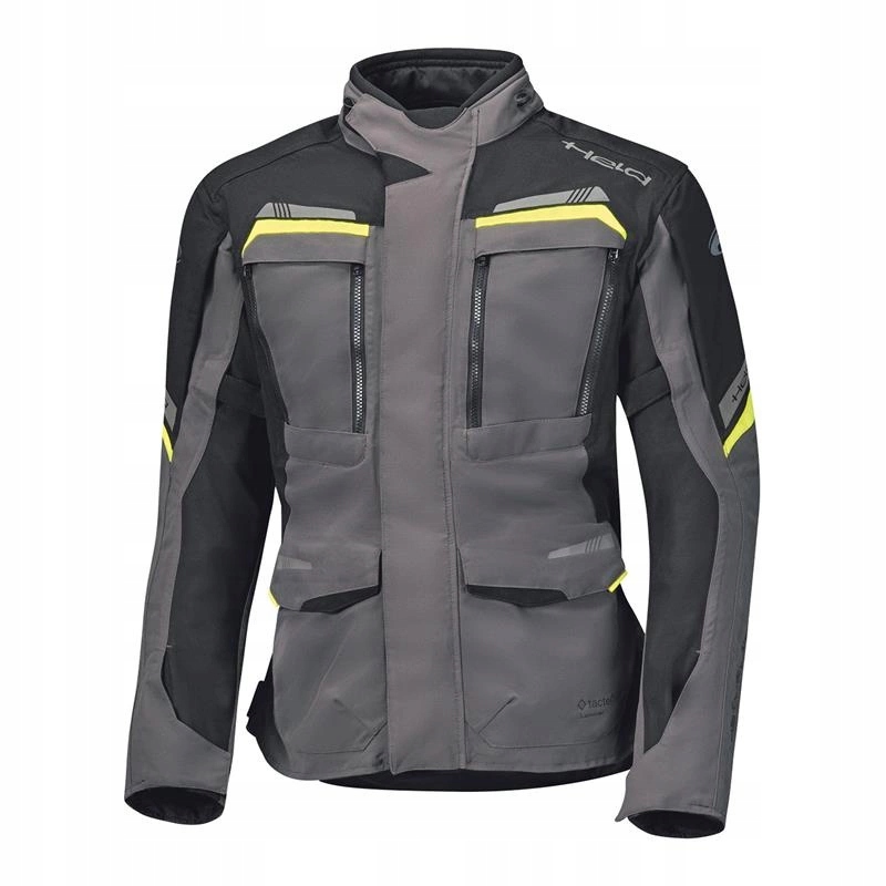 Motocyklová bunda Held Lonborg Top Anthracite grafitovo žltá fluo Darčeky