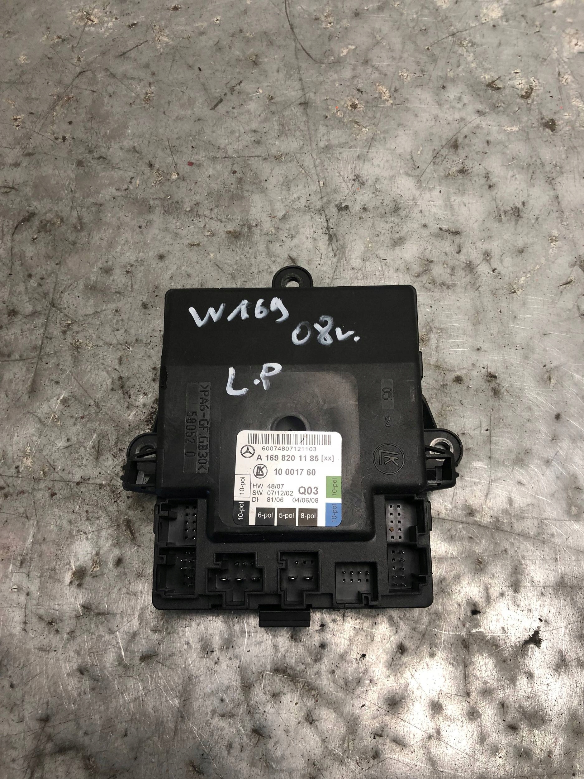module door left front MERCEDES A-KLASA W169 LIFT A1698201185