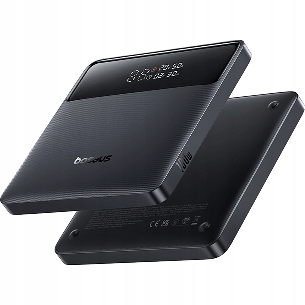 Powerbanka Baseus 100W 2x Usb-a 2x Usb-c Usb-c kábel, silný, vysoký výkon