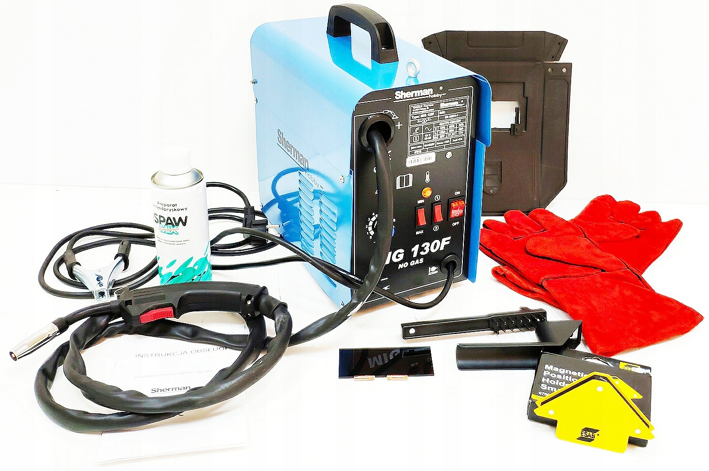 Spawarka MIGOMAT MIG 230V bez gazu sherman 130F