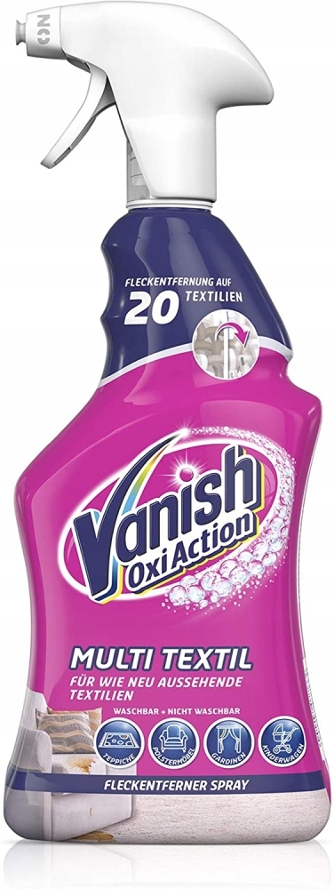 

Vanish Oxi Multi Textil Odplamiacz w Sprayu 660ml