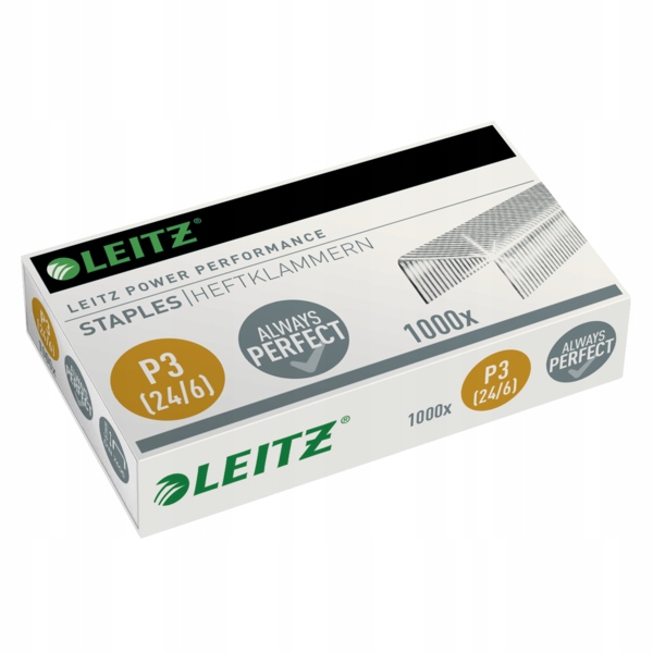 

Zszywki 24/6 Leitz Power Performance P3 1000 szt.