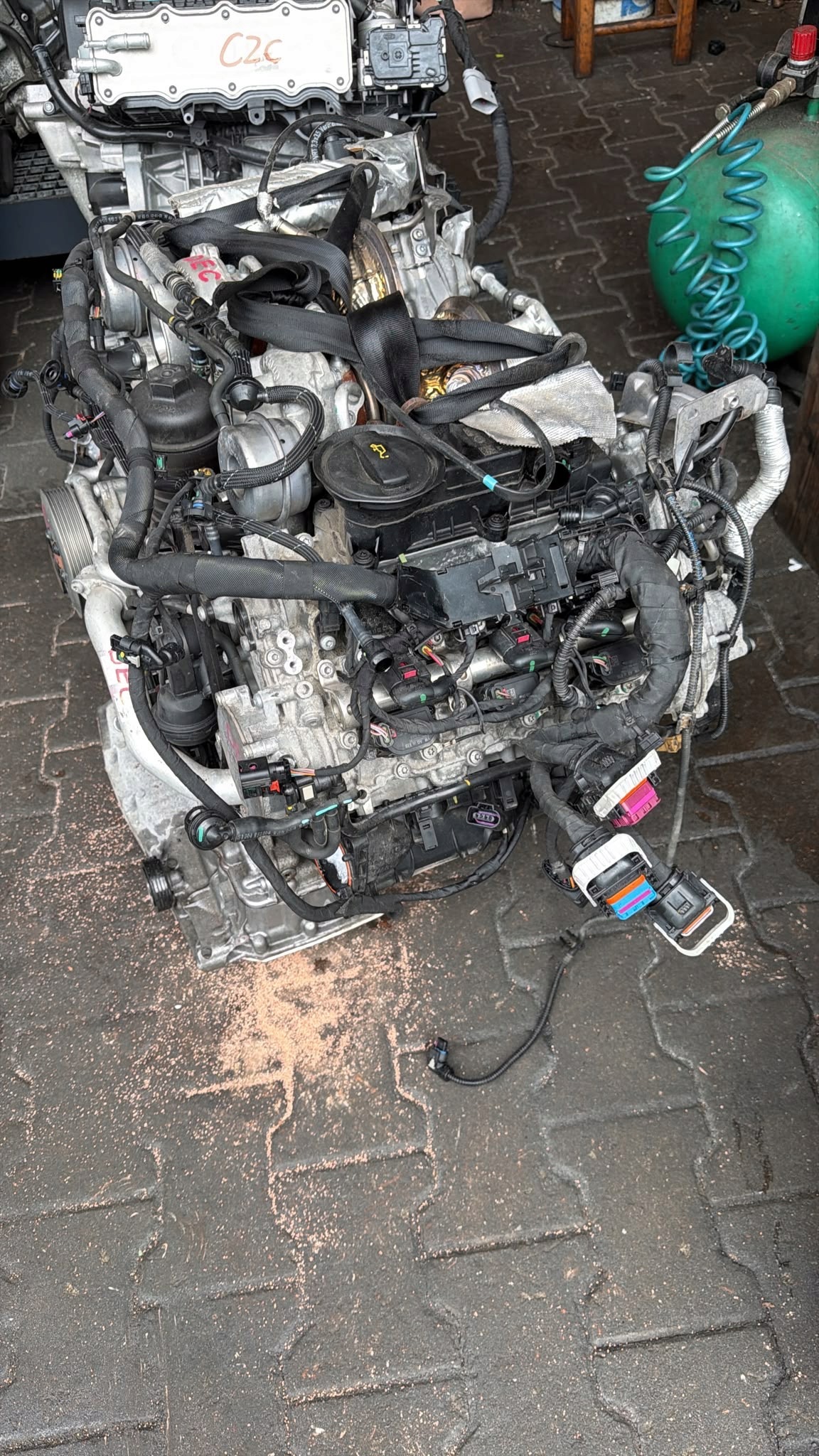 engine complete AUDI RS5 2,9 30TYS KM DEC