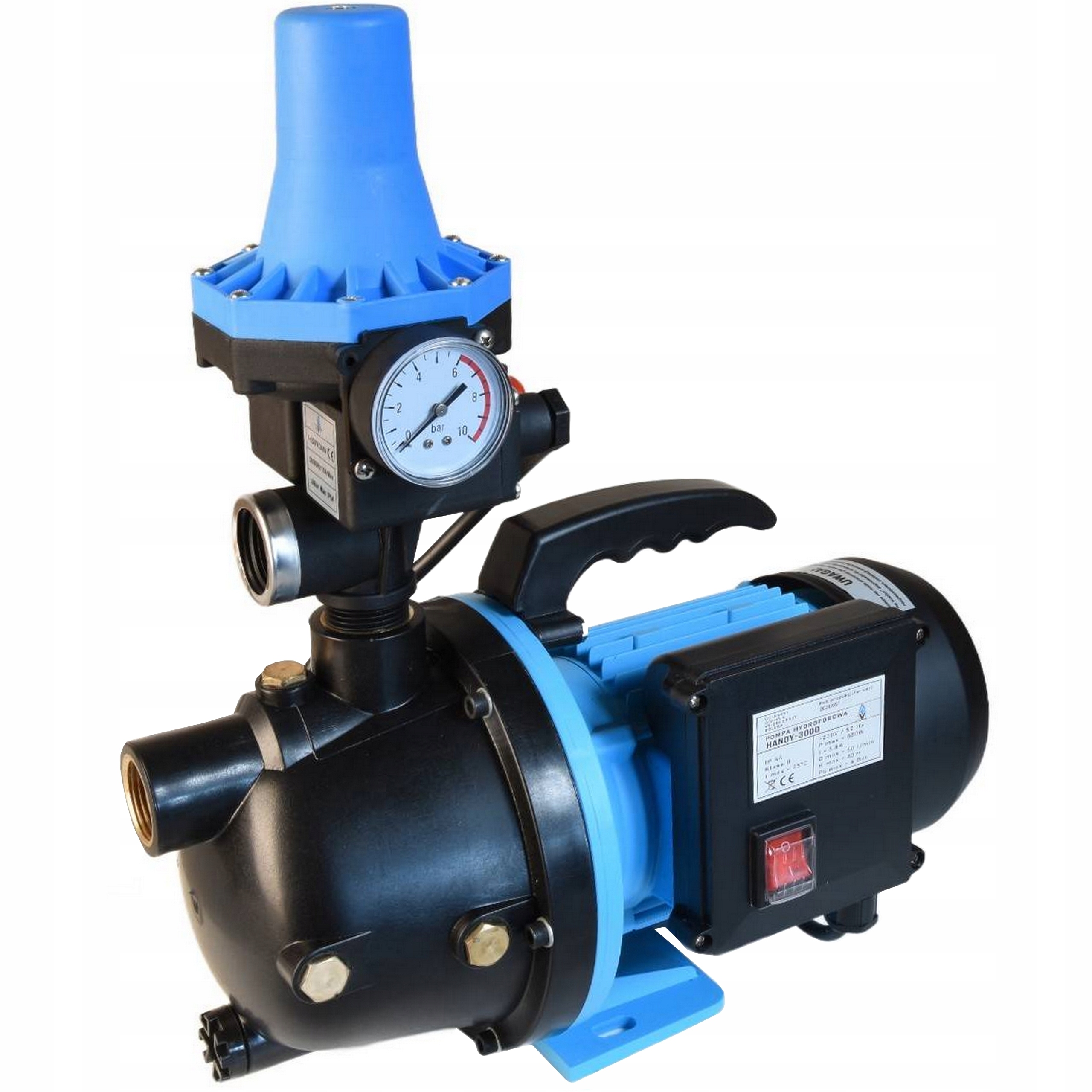 Záhradná Ručná Vodná Pumpa 3000 Automat Csk 31 Regulácia Zapínania