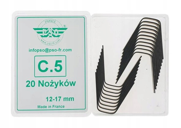 

Nożyki do Nacinarki Bieżnika Opon C5 Pso 12-17 mm