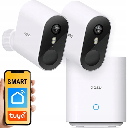 Sada Smart kamier Tuya Aosu SL-C6S-2H