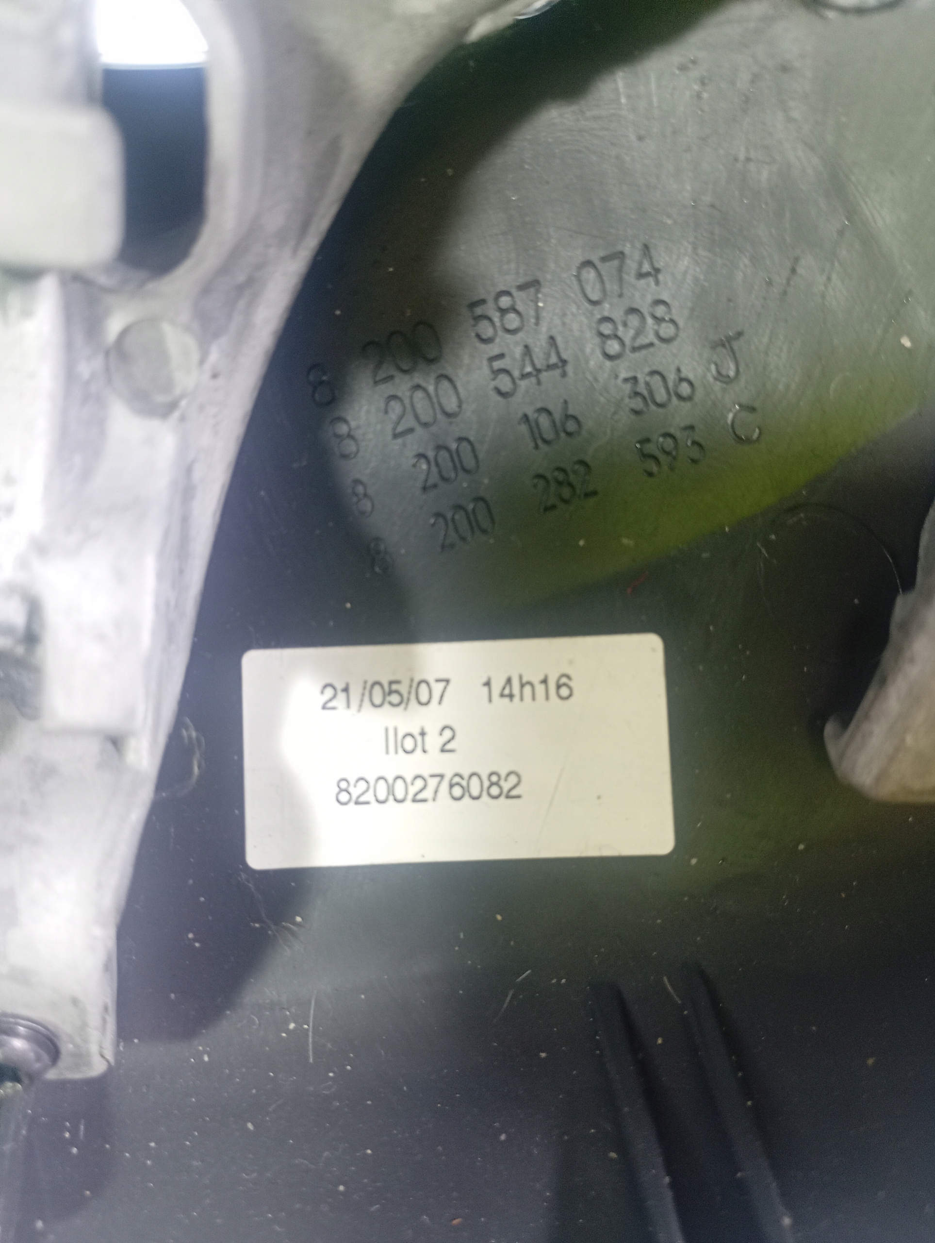 RENAULT SCENIC II 2 03-09 lenkrad OE 8200276082
