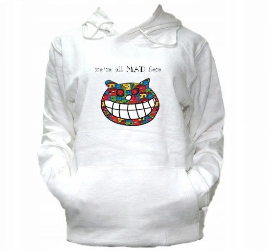 

XL Bluza Kaptur Damska Koty Cats Kotki Kot Wzór