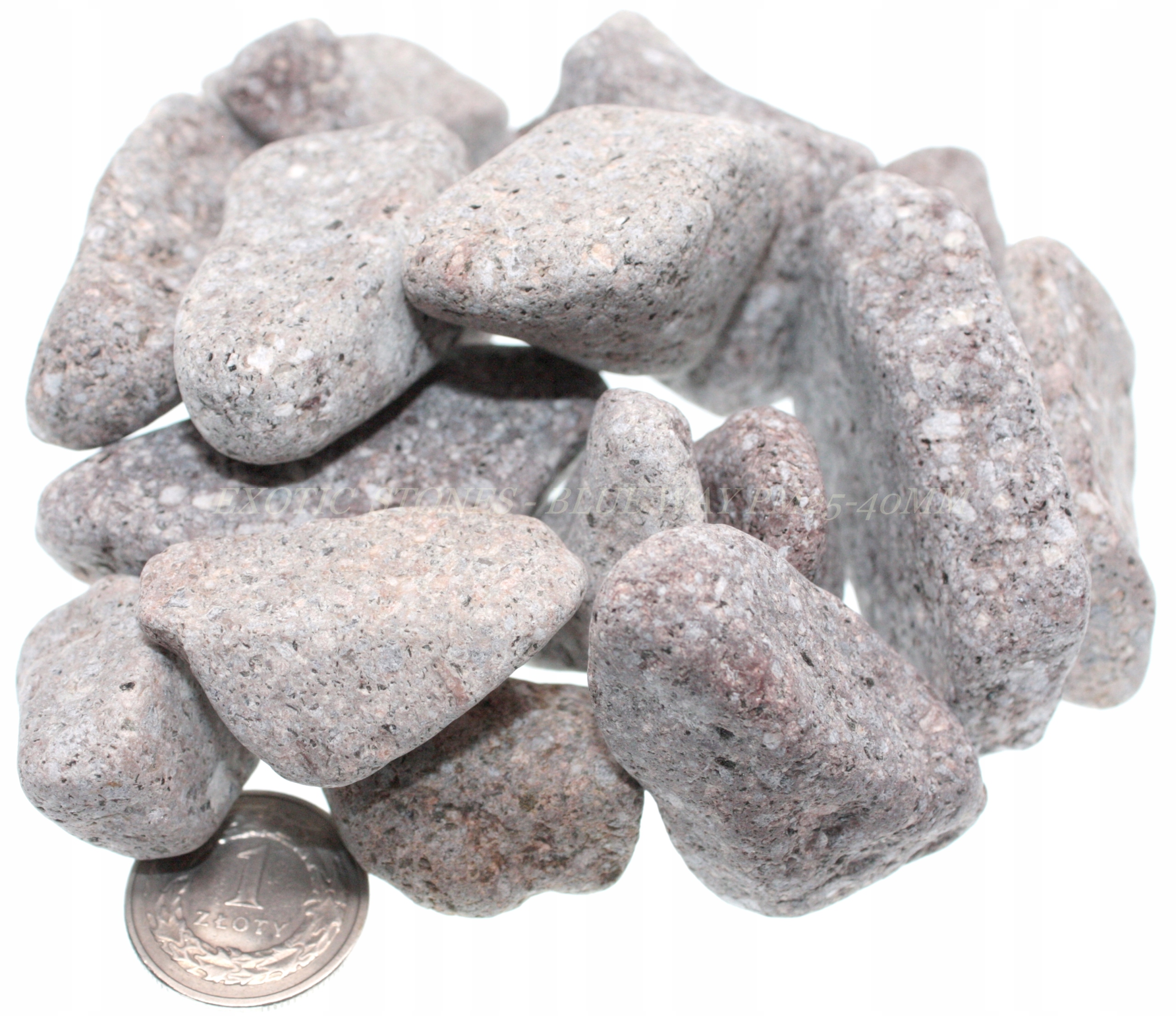 Matné bronzové kameny oblázek lava 24 kg 2-4 cm