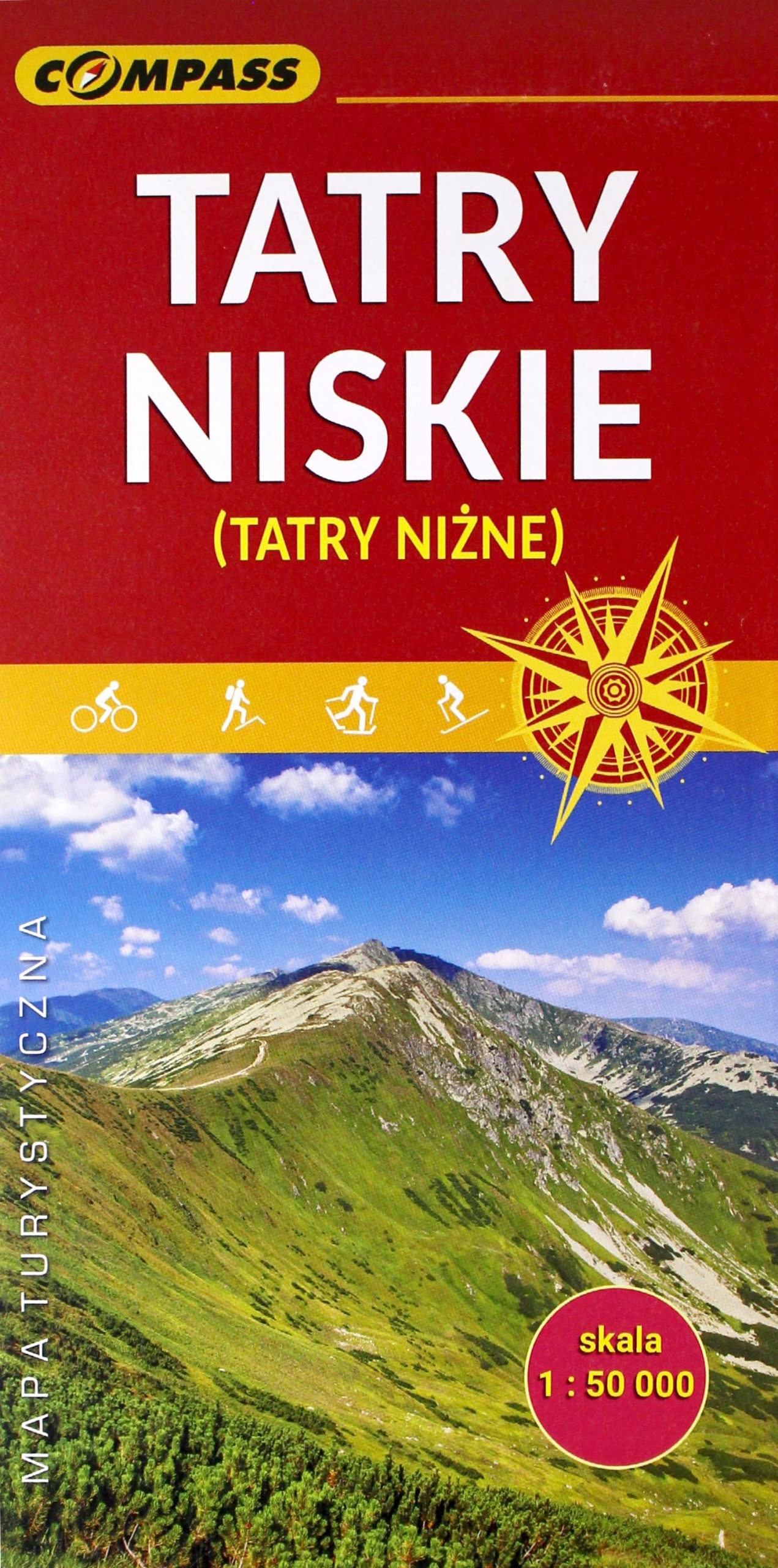 

Mapa Turystyczna Tatry Niskie 1:50 000