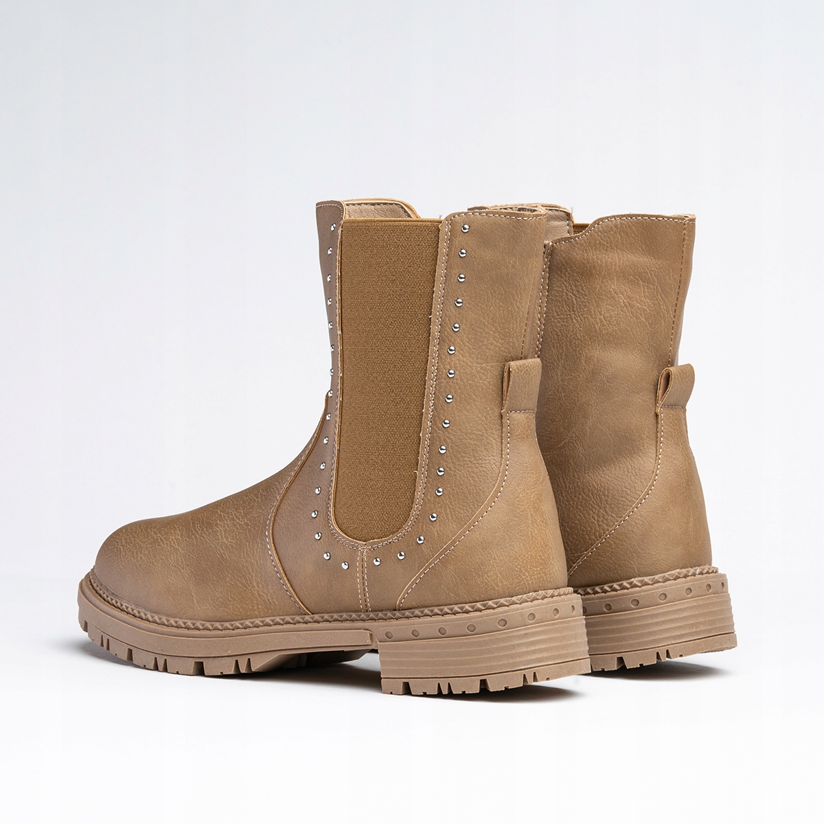 Botki trzewiki workery ocieplane modne Wojtyłko Bohater brak