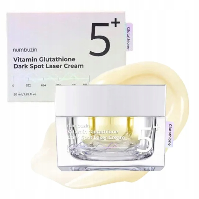 Numbuzin Č.5 Vitamin Glutathione Dark Spot Krém Rozjasňující Pigmentové Skvrny