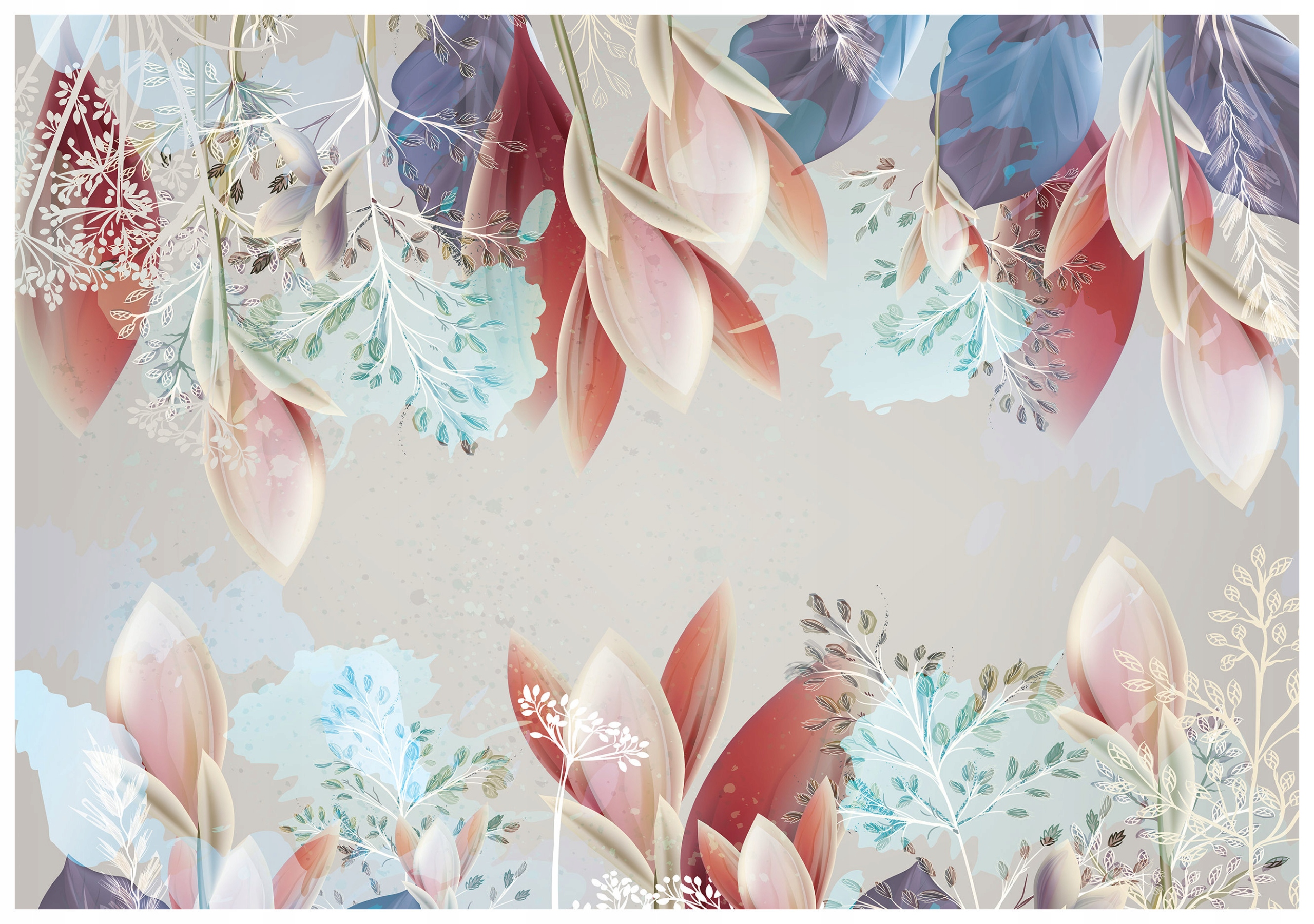 Fototapeta Květinový minimalismus jemné květiny 368x254 nabídka lepidlo