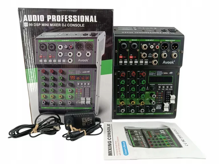 Audio Mixážní Pult Aveek S 99 Dsp Efekty