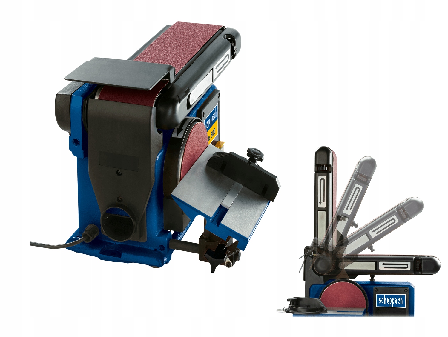 Scheppach Szlifierka wielofunkcyjna taśmowa BTS800