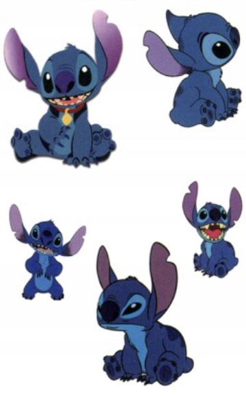 

Tatuaż tymczasowy bajka Lilo i Stich Walt Disney