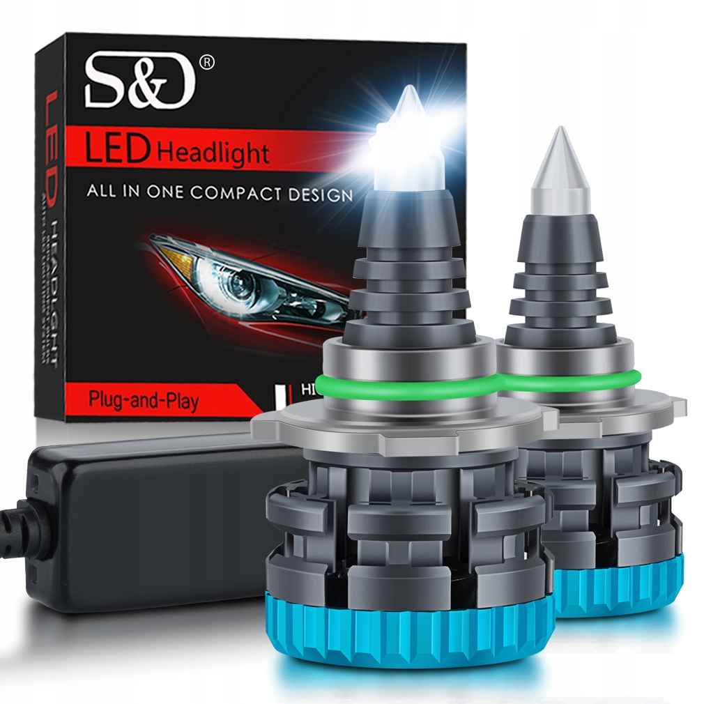 Led Žiarovky S&d HB4 9006 360° 26000LM +500% Can