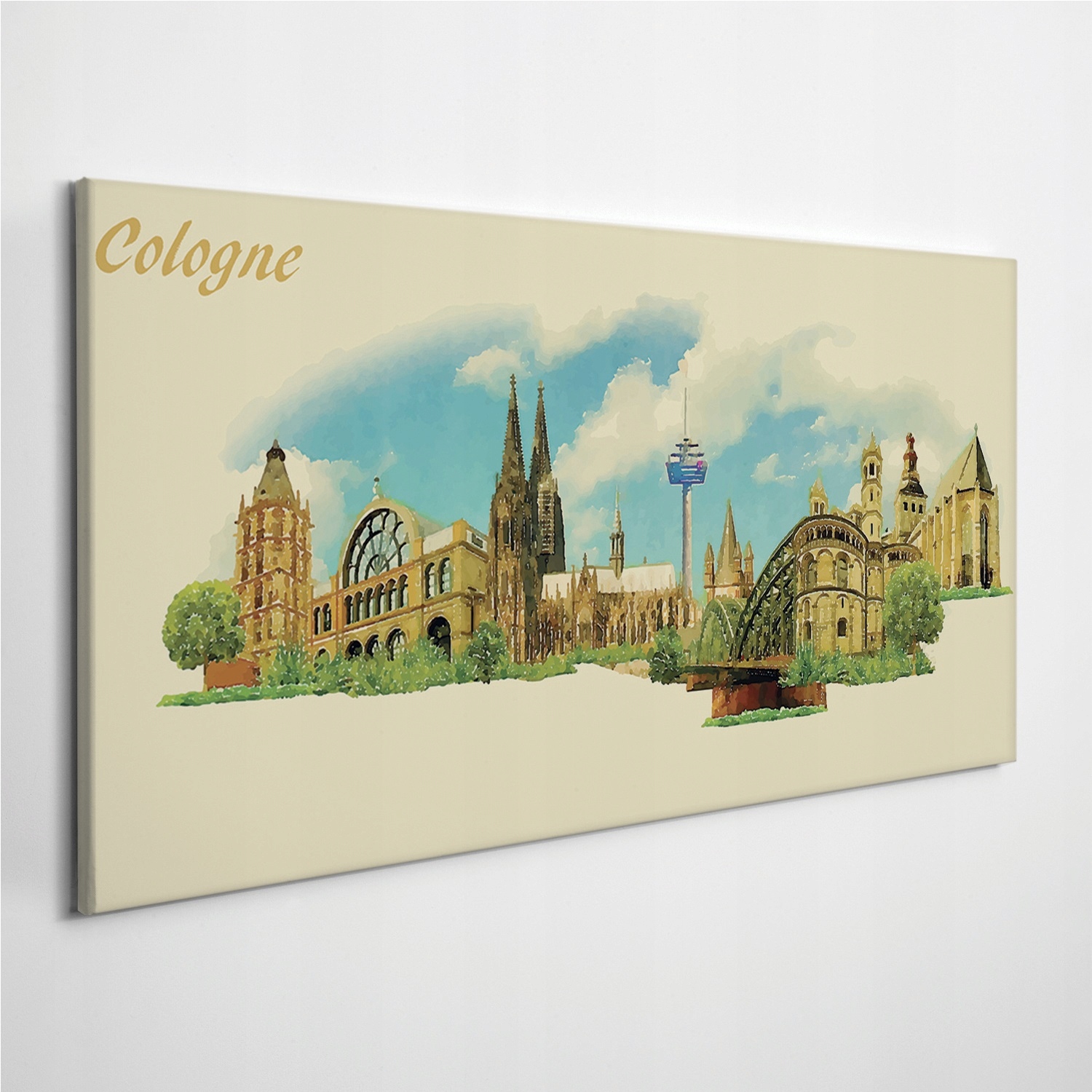 

Zdjęcie na foto-obrazie Kolonia Miasto Woda 120x60