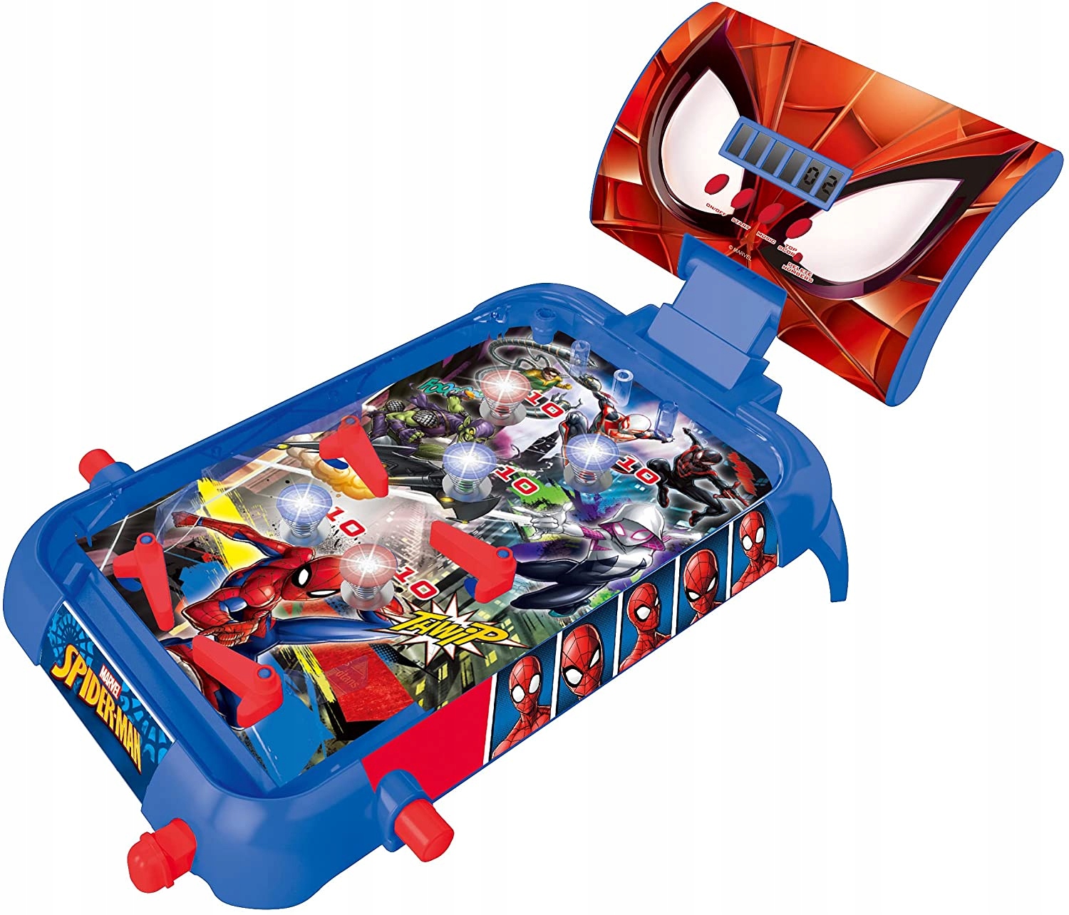 LEXiBOOK Marvel Spider-Man Peter Parker, Compact Cyber Arcade®, Portable  Gaming Console, 150 Games, LCD Colour Screen, Battery Operated, Blue