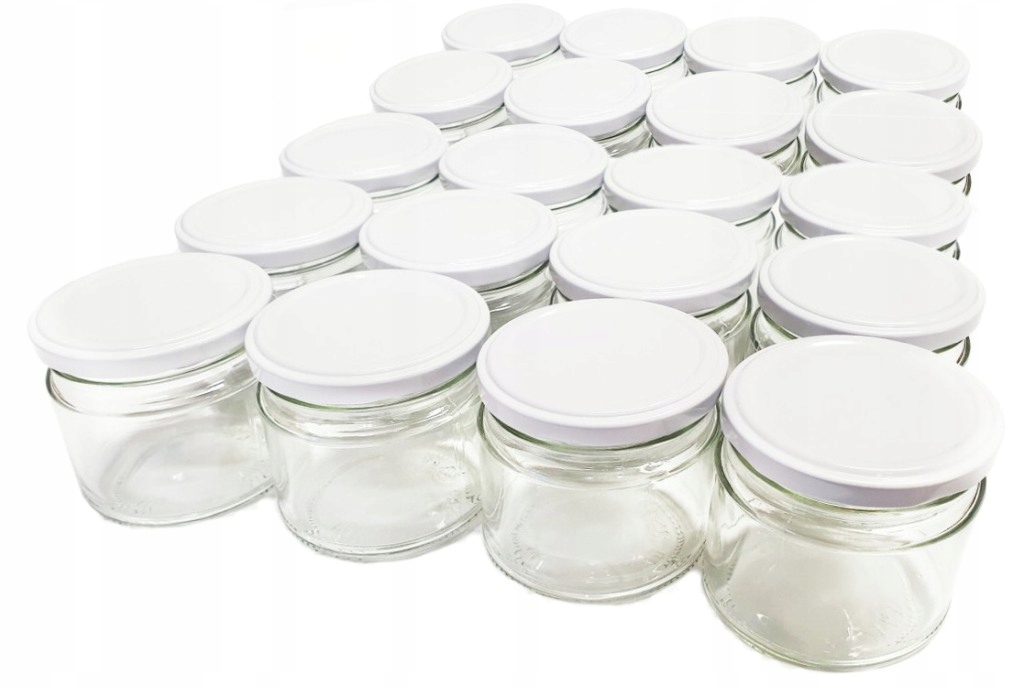 

Słoik szklany słoiki 200ml 210 PLprodukt Z50 20szt