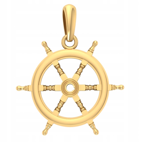 

Złoty Wisiorek Ster Próba 333 Realistyczny Detale