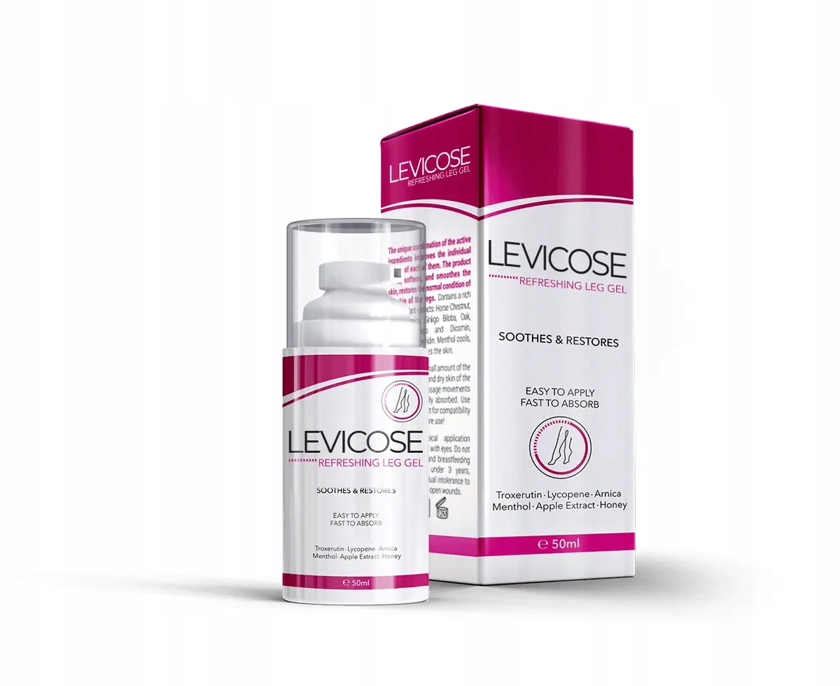 Levicose Gel na nohy 50 ml