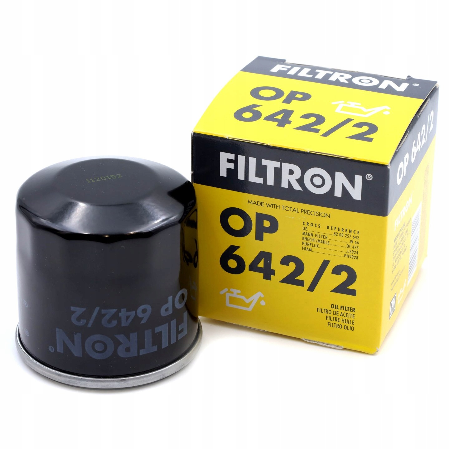 

Filtr Oleju Filtron OP642/2