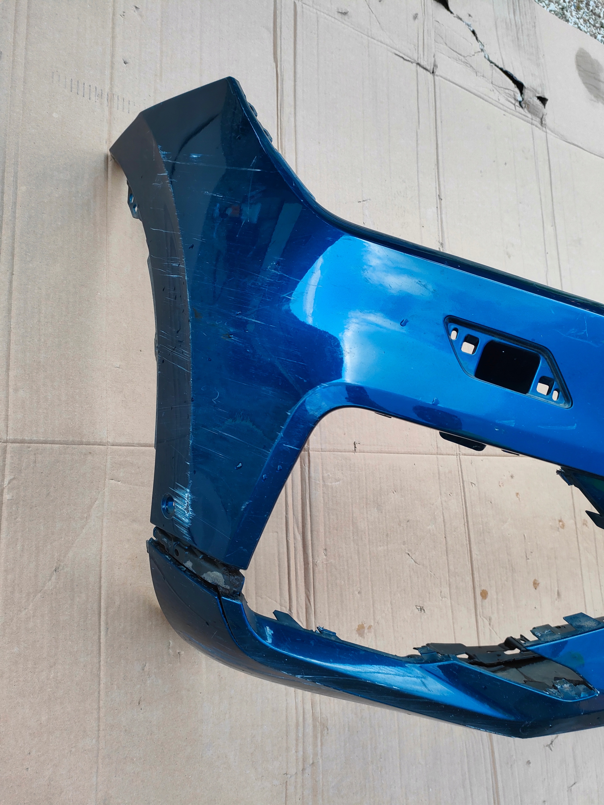 VW TOUAREG 3 III R-LINE front bumper front 760807039
