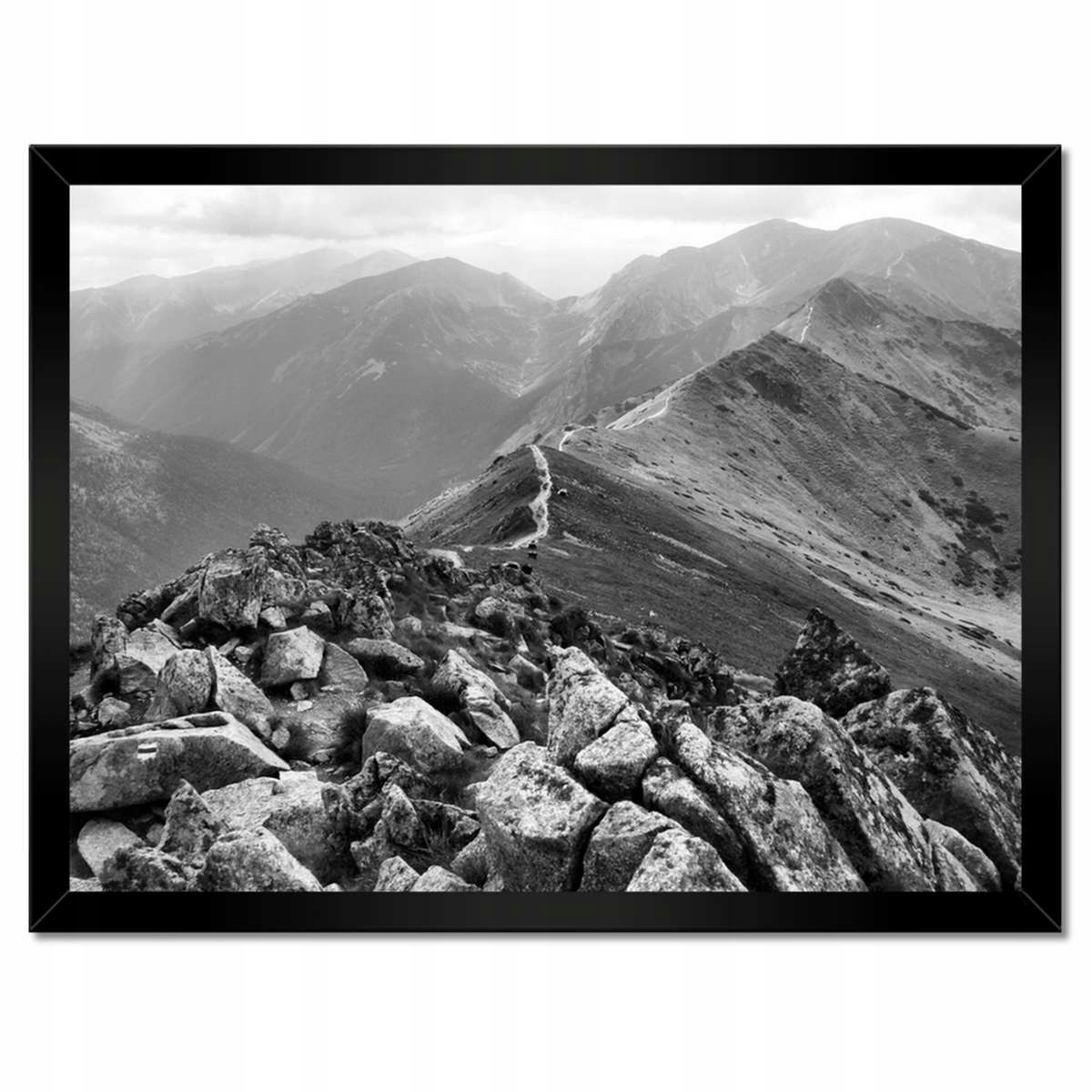 Plakáty v rámu 40x30 Tatry Polské hory Pohled