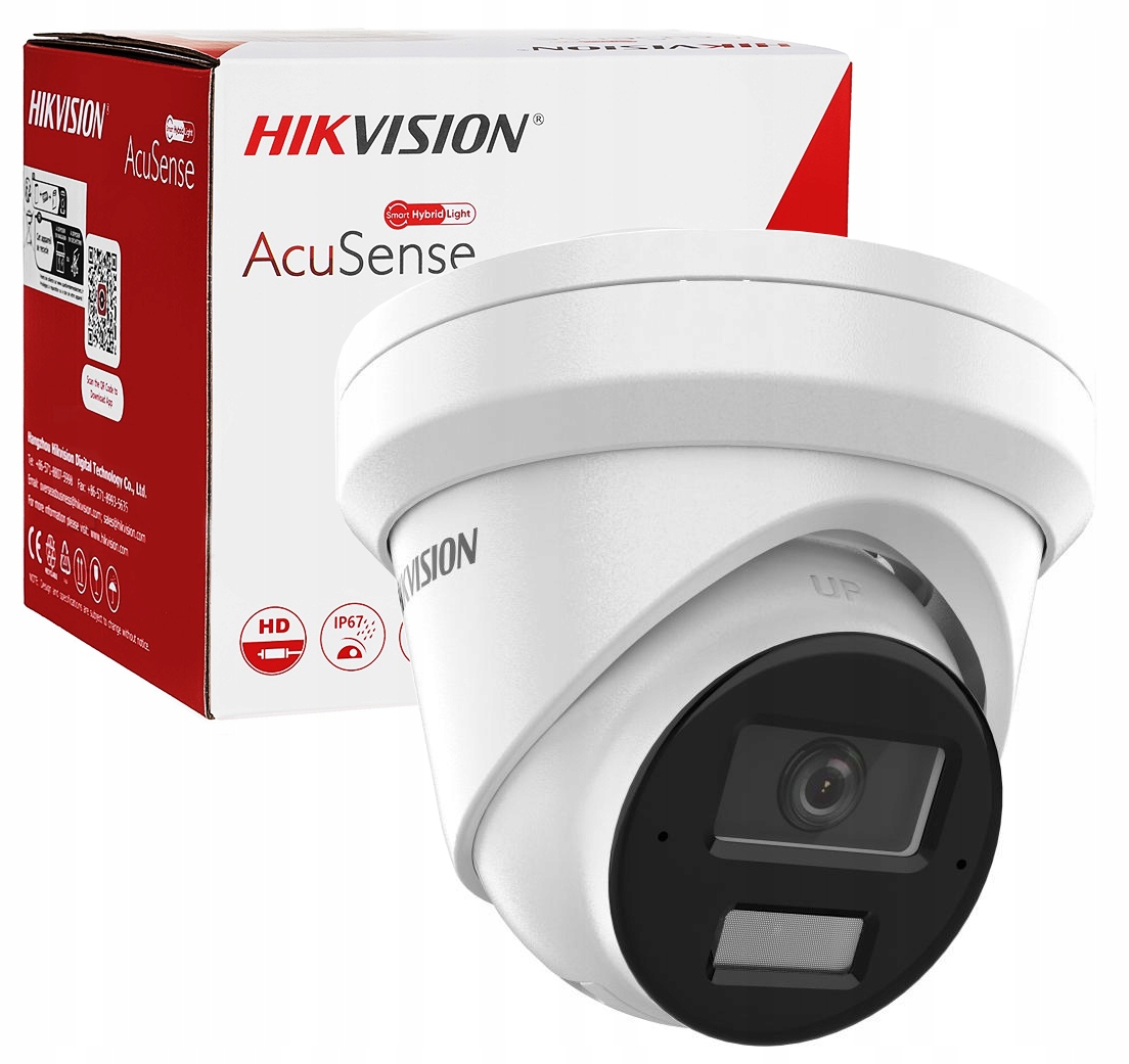 Kamera Ip 8Mpx 4K Vonkajšia DS-2CD2383G2-LI2U Smart Hybrid Light AcuSense