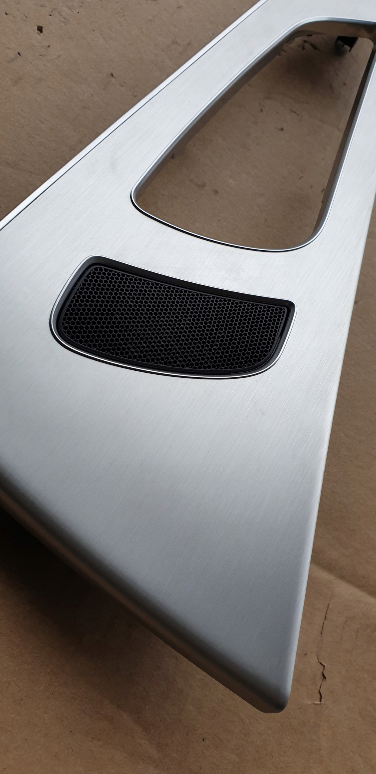 DEKOR moulding door right rear part CHROM AUDI A6 C7 4G0