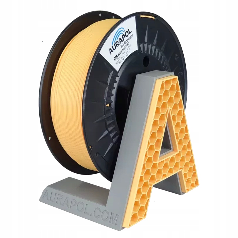 Aurapol Pla 3D Filament Pantone Sour Mustard Žlutá 1 kg 1,75 mm