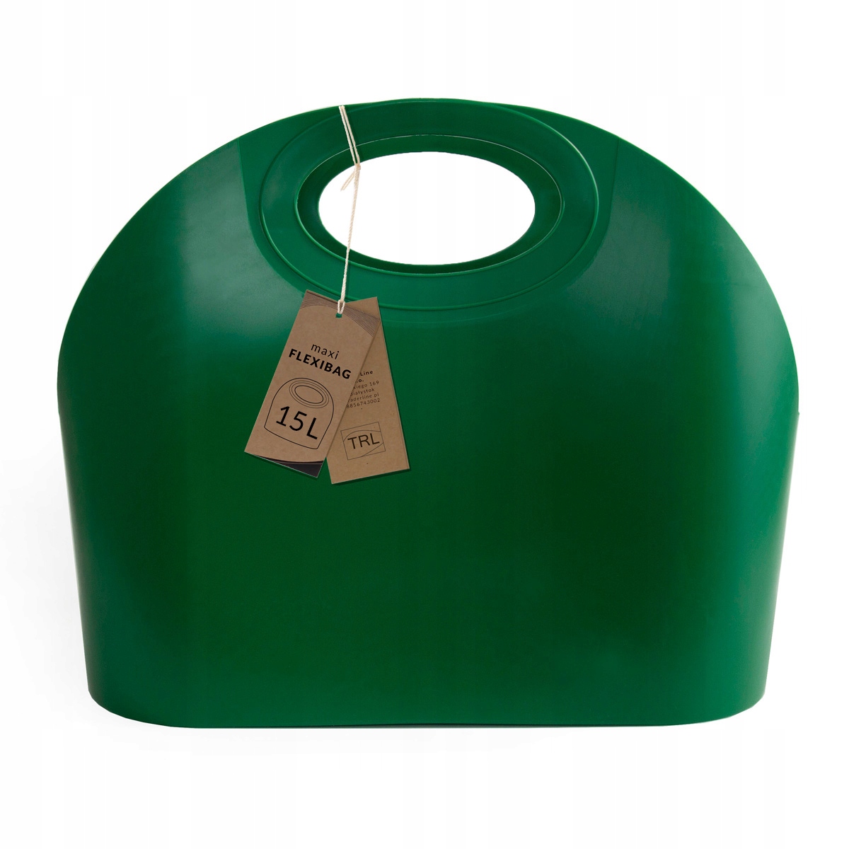 

Koszyk na zakupy Maxi Flexibag 15L ciemnozielony