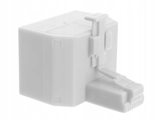 Rozgałęziacz telefoniczny ISDN 8P8C/RJ45 wtyk-2xgniazdo Marka STR
