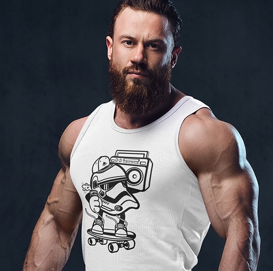 TANK TOP FILMOWE STREET TROOPER Marka inna