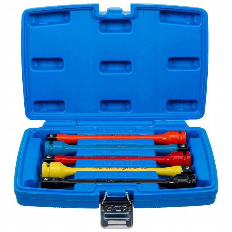 Sada otočných tyčí 12,5 mm (1/2") 100-150 Nm 5 ks, Bgs 185