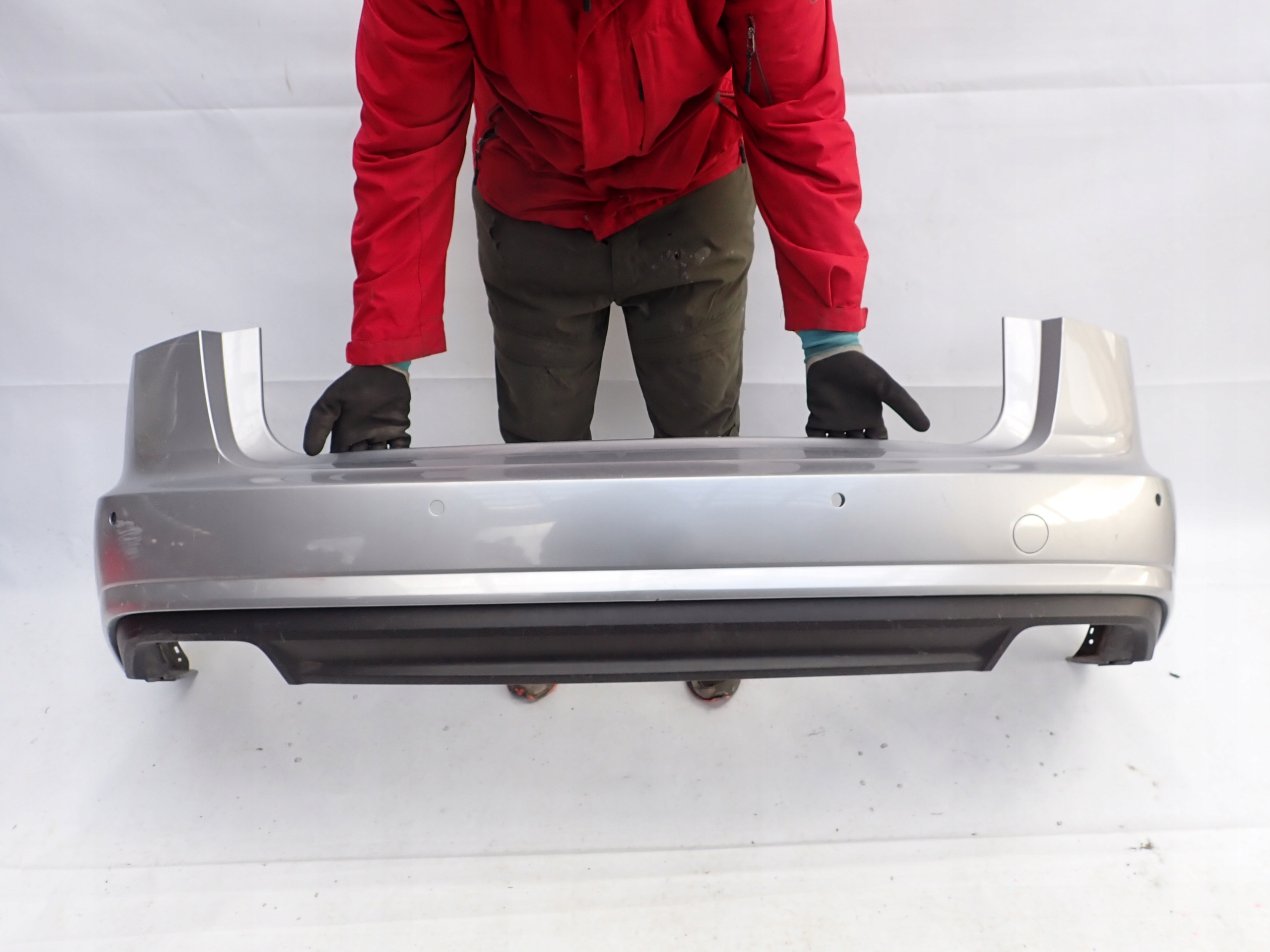 AUDI A6 C7 KOMBI LIFT 14- bumper rear part rear PDC