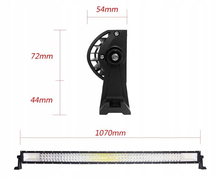 PANEL LED LAMPA ROBOCZA LISTWA HALOGEN 594W 7D Producer other