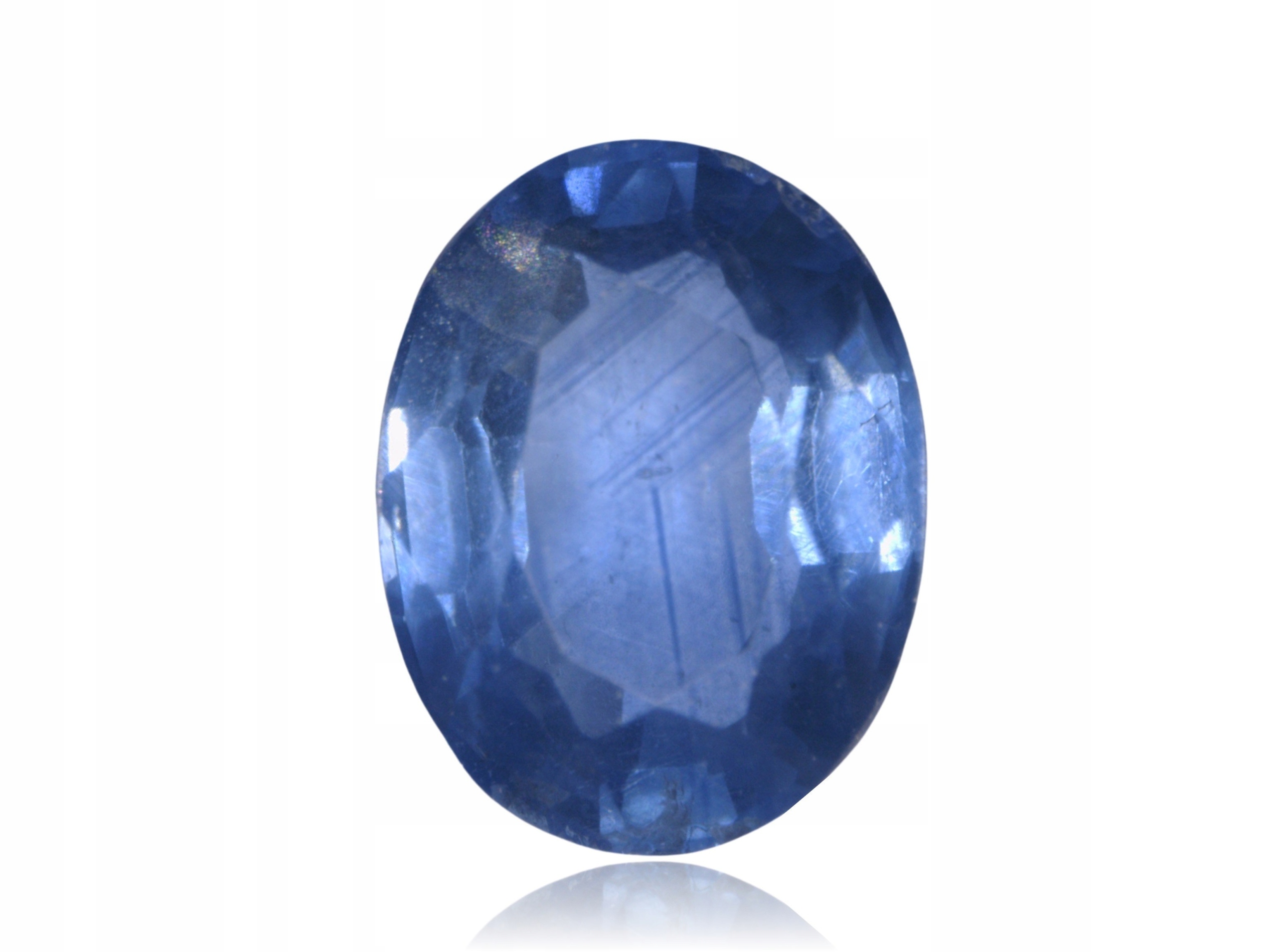 Safír 0.25ct Modrý Ovál eCertifikát Wbd