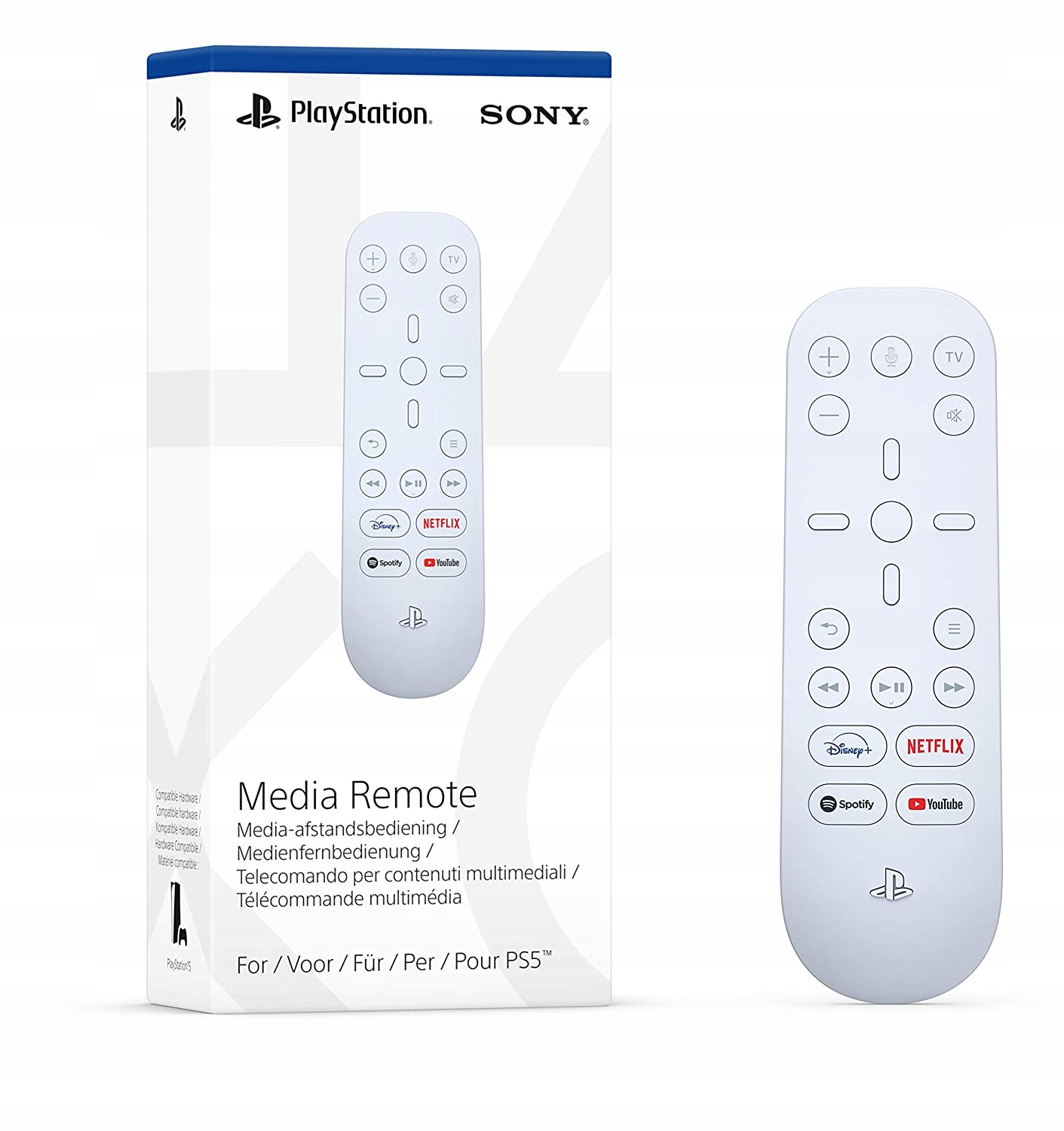 Pilot Do Sony Playstation 5 Media Remote Nowy Oryginał