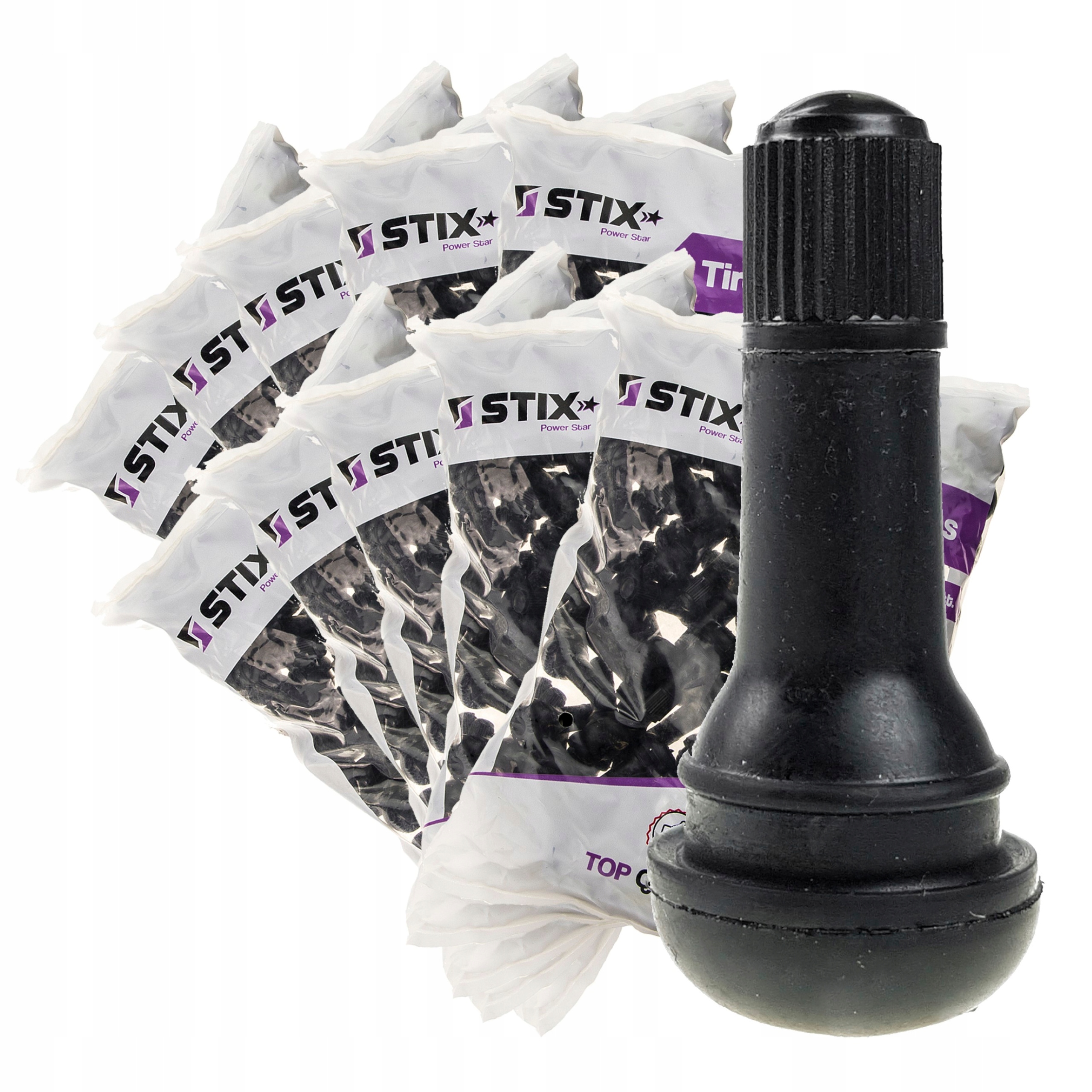 Ventilky Bezdušové Pro Ocelové A Hliníkové Ráfky TR413 Stix 1000KS