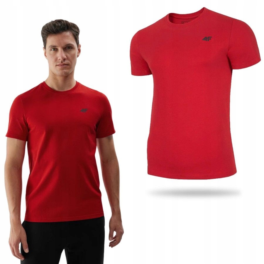 KOSZULKA MĘSKA 4F T-SHIRT PODKOSZULEK BLUZKA SPORTOWA NA CO DZIEŃ