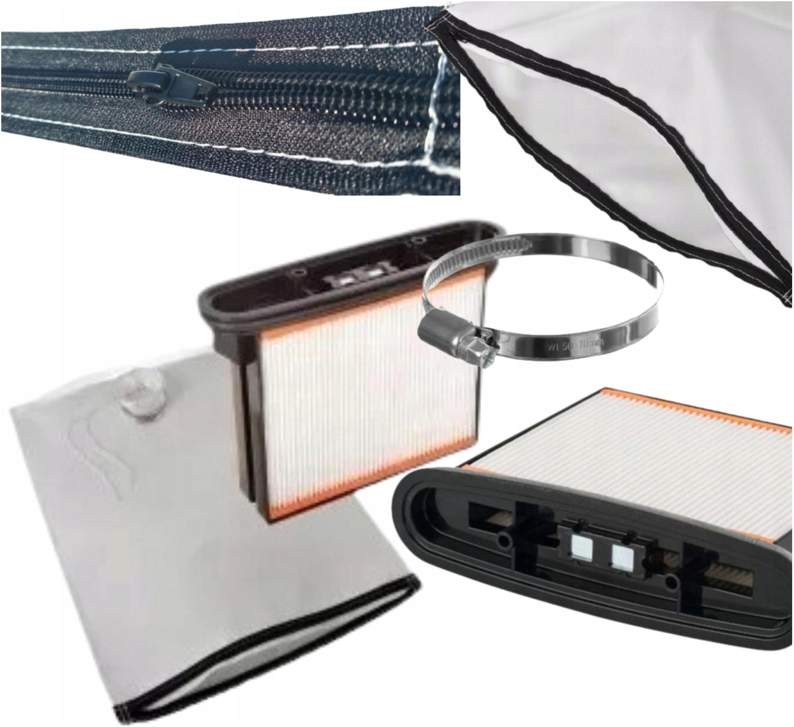 Filtr Sáček Opakovaně Použitelný Pro Průmyslový Vysavač Starmix Bosch Gas 25